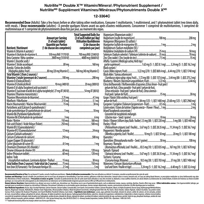 Nutrilite™ Double X™ Multivitamin – 10-day Supply
