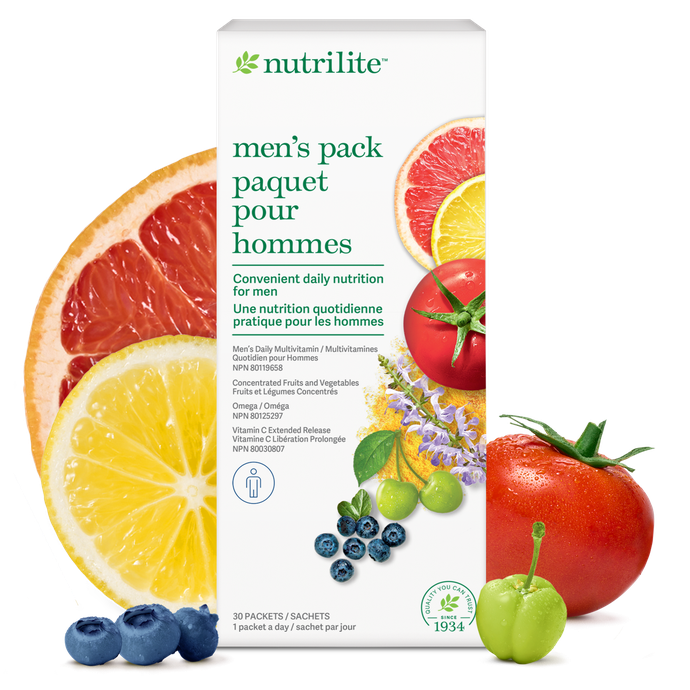 Paquet pour Hommes Nutrilite<sup>MC</sup>