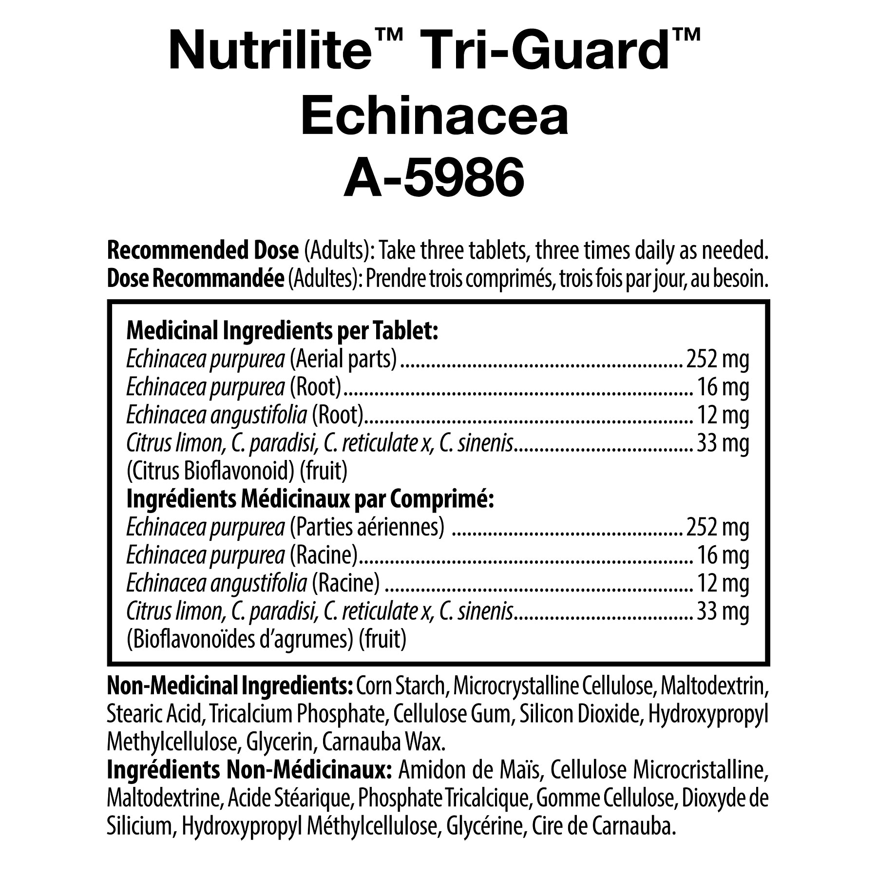 Nutrilite™ Tri-Guard™ Echinacea